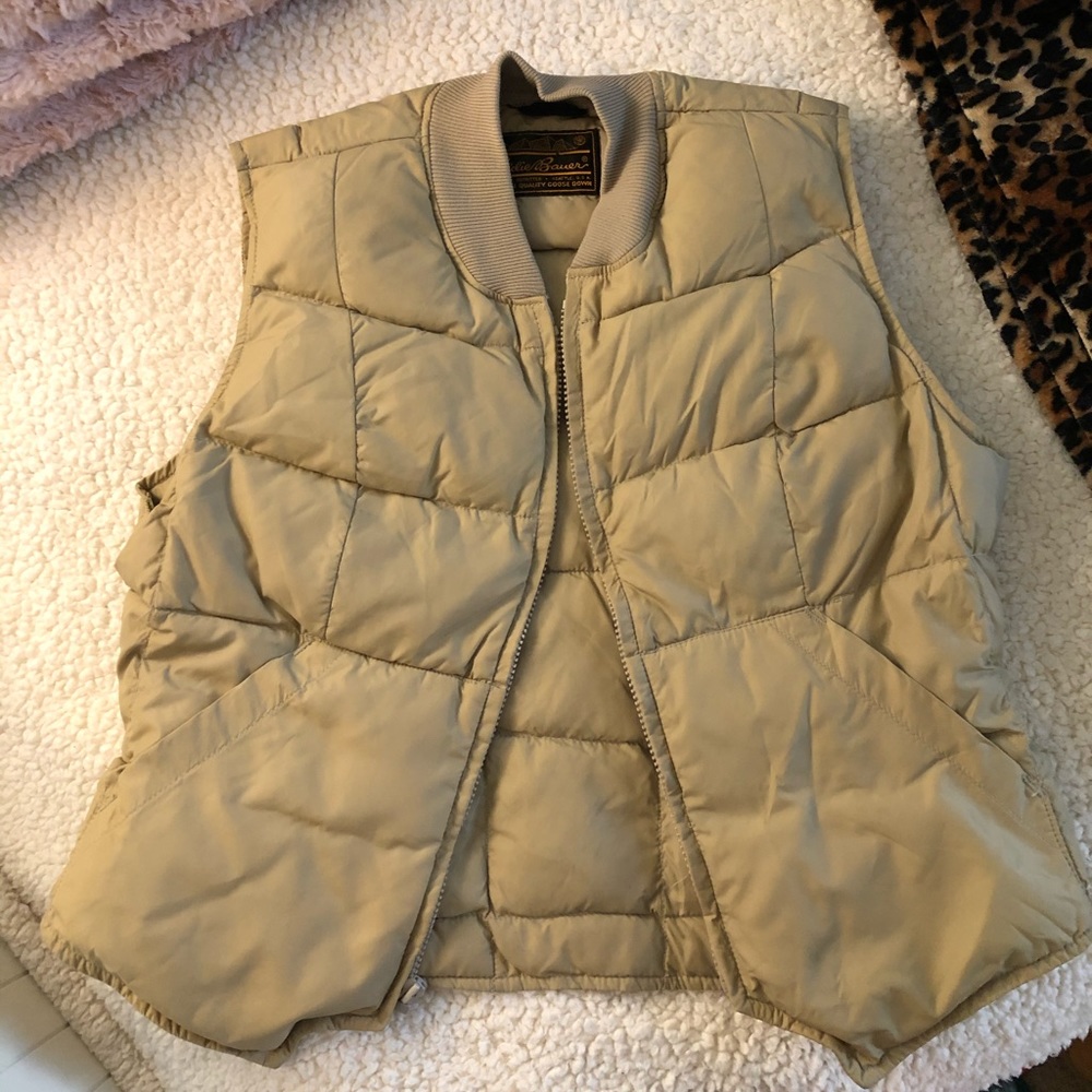EDDIE BAUER Creme Vest